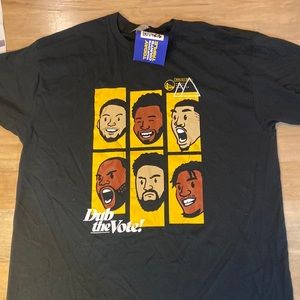 Never Worm Golden State Warriors Shirt. The $250 price was cost of ticket :)